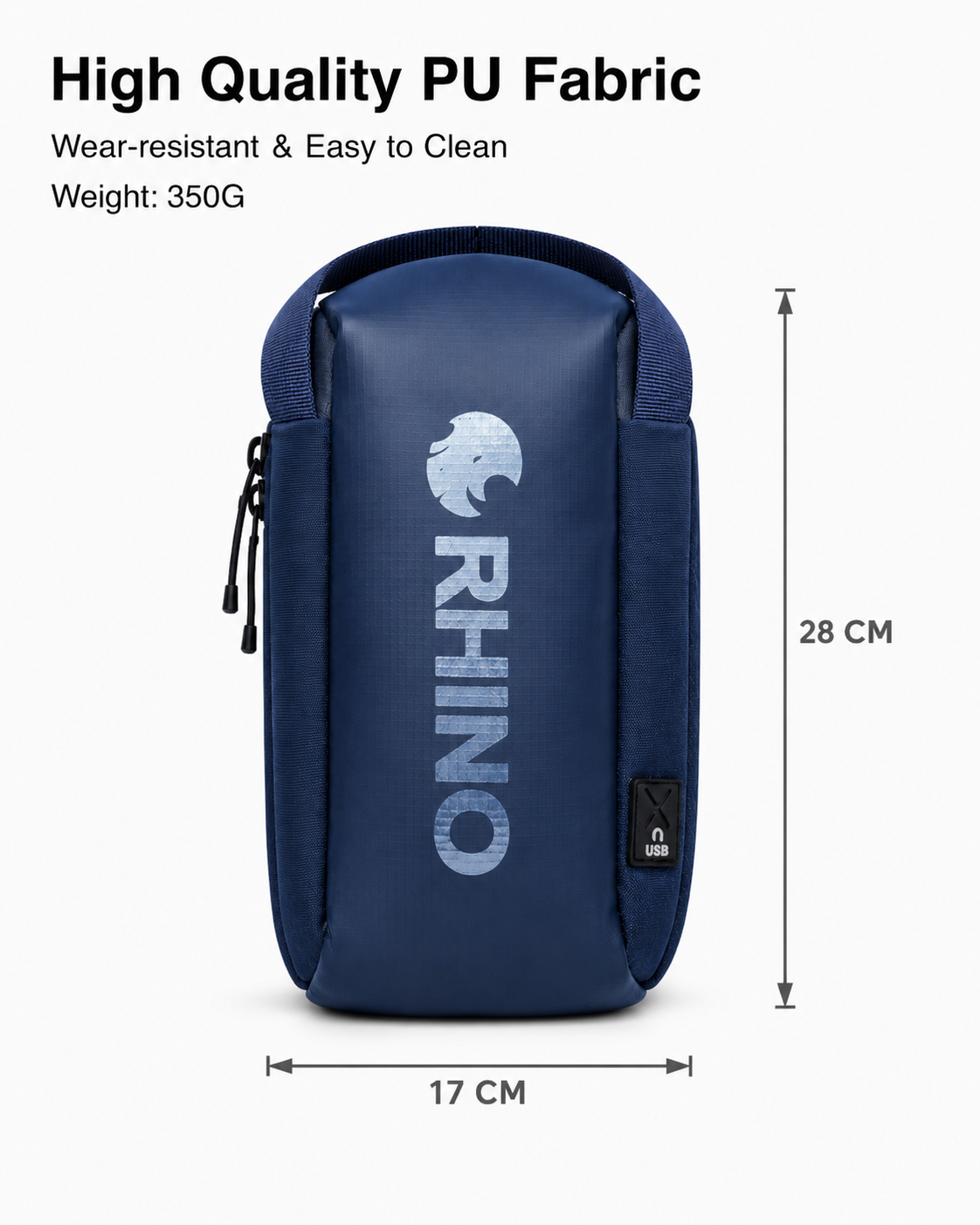 Rhino Luxe Navy Blue Image 5